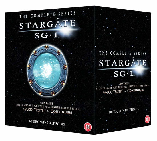 Stargate SG-1 Seasons 1 to 10 and The Ark Of Truth / Continuum Complete Collection - Fox - Filmes - Metro Goldwyn Mayer - 5039036053440 - 1 de outubro de 2012