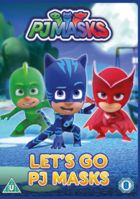 Cover for Let's Go Pj Mask · PJ Masks - Lets Go PJ Masks (DVD) (2018)