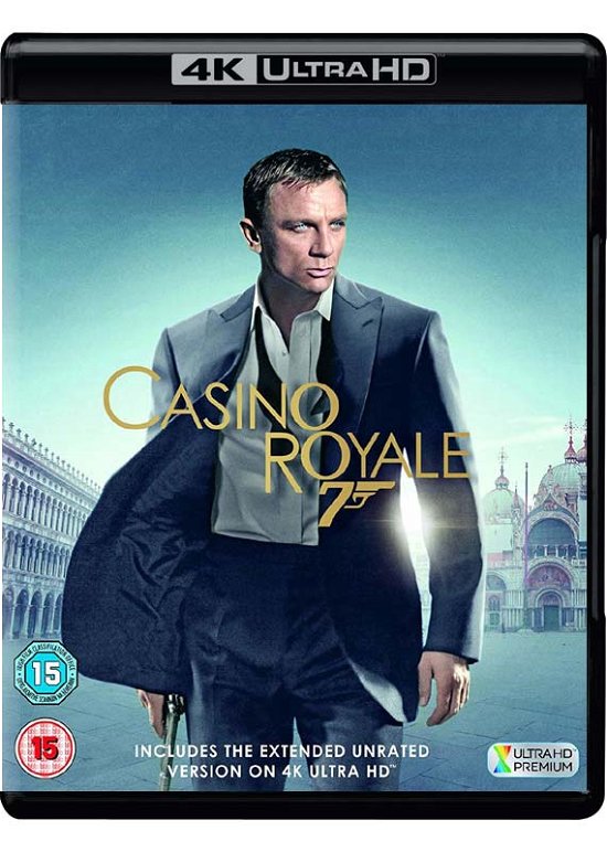 Cover for Casino Royale (4k Blu-ray) · Casino Royale (4K Ultra HD) (2020)