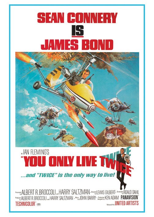 Cover for James Bond · James Bond: You Only Live Twice (Cartolina) (MERCH)