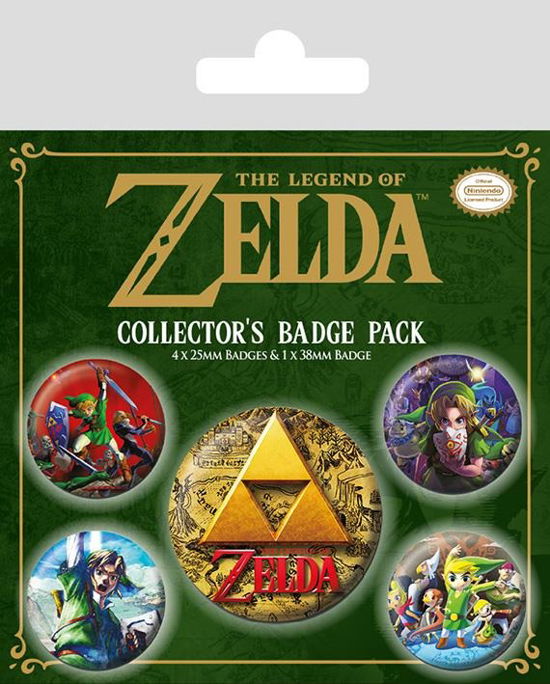 Cover for Badgepacks · The Legend Of Zelda (classics) (MERCH) (2019)