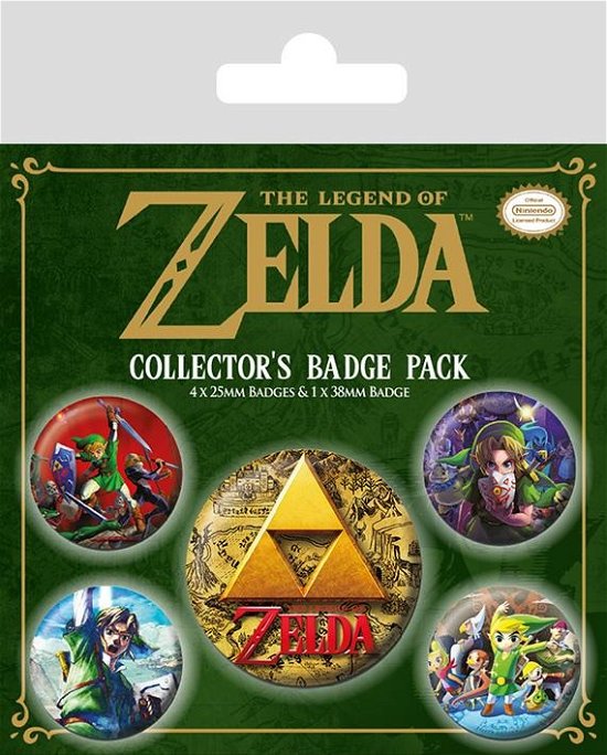 Cover for Pyramid · ZELDA - Pack 5 Badges - The Legend of Zelda CLASSI (MERCH) (2019)
