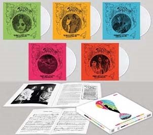 Cover for Cream · Live in Sweden and the USA (White Vinyl, Limited 5lp) (LP) [Limited Handnumbered edition] (2022)