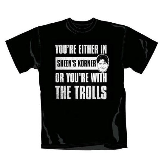 Sheens Korner (T-shirt Größe Xl) - Charlie Sheen - Produtos - CID - 5055057236440 - 15 de abril de 2011