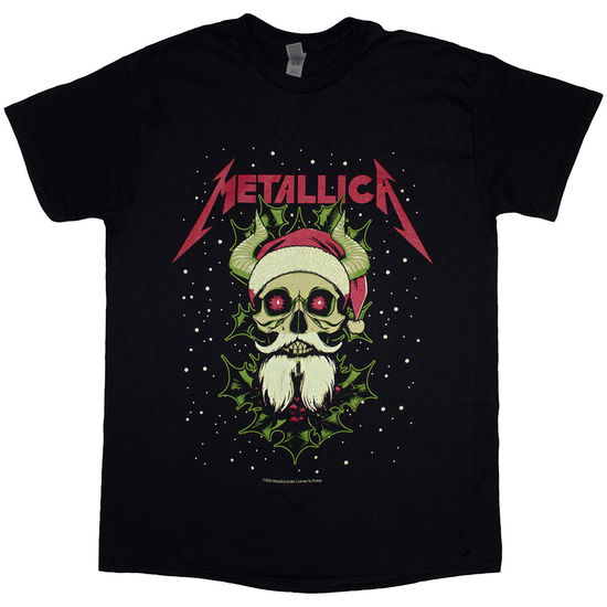 Cover for Metallica · Metallica Unisex T-Shirt: Santa Horns (T-shirt) [size S] (2024)