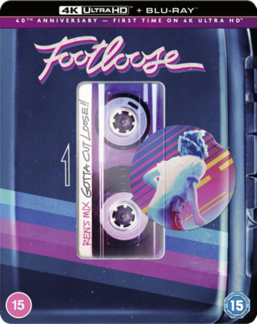 Footloose (Original) Limited Edition Steelbook - Herbert Ross - Elokuva - Paramount Pictures - 5056453206440 - maanantai 12. helmikuuta 2024
