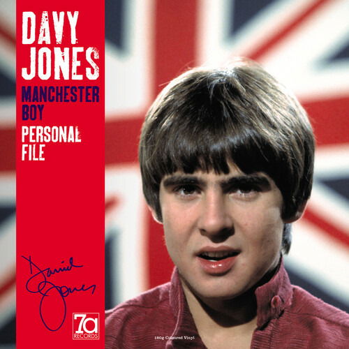 Cover for Davy Jones · Manchester Boy: Personal File (LP) [Remastered edition] (2022)