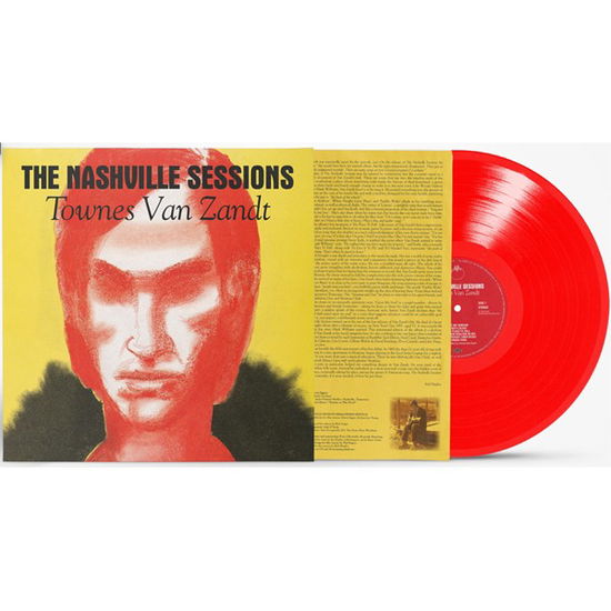 Cover for Townes Van Zandt · The Nashville Sessions (Red Vinyl) (LP) (2024)