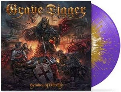 Symbol Of Eternity (Purple / Gold / White Splatter LP) - Grave Digger - Musik - Rock Of Angels - 5200123663440 - 26 augusti 2022