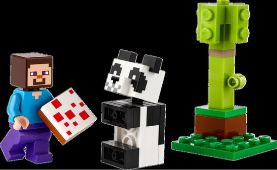 Cover for Lego Minecraft · Steve and Baby Panda ( 30672 ) (Toys)