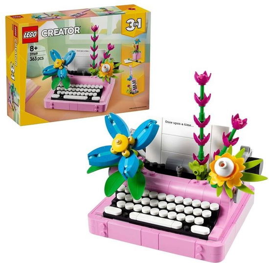 LEGO Creator 31169 Typemachine met Bloemen - Lego - Merchandise -  - 5702017822440 - 