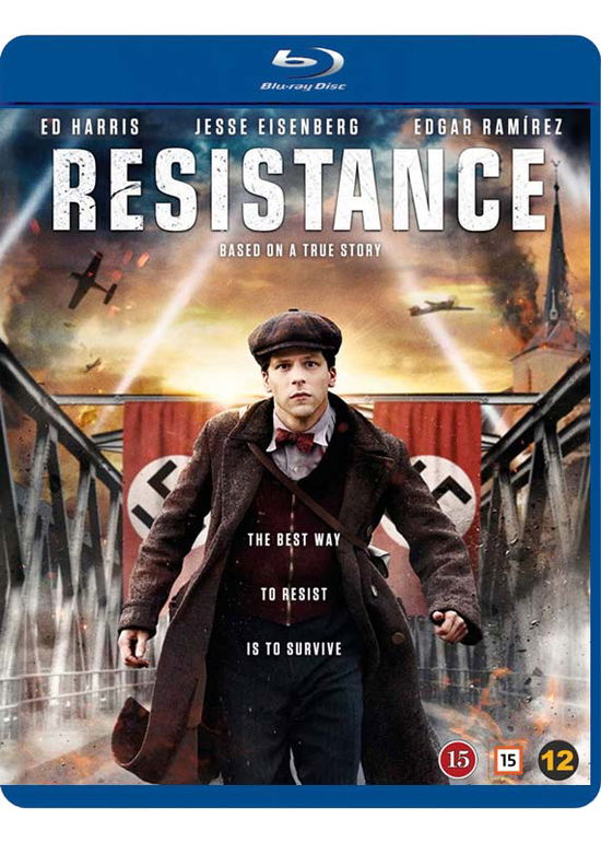 Cover for Jesse Eisenberg · Resistance (Blu-ray) (2021)