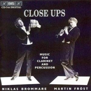 Music for Clarinet & Percussion - Hillborg / Lindgren / Frost / Brommard - Música - Bis - 7318590007440 - 20 de febrero de 1996