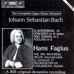 Cover for Js Bach · Fagius  Hans (CD) (2000)