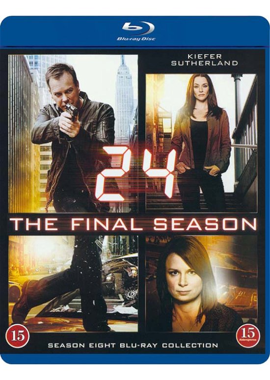 Cover for 24 Timer · Season 8 (Blu-ray) (2016)