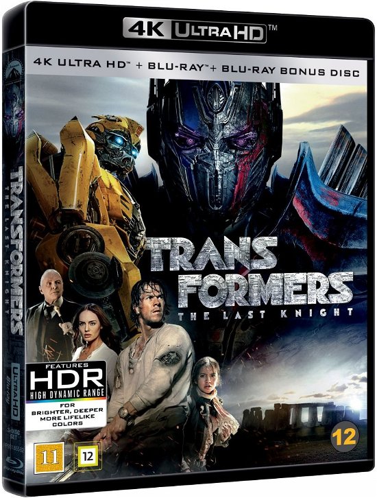 Cover for Transformers · Transformers 5: The Last Knight (4K UHD + Blu-ray) [4K edition] (2017)