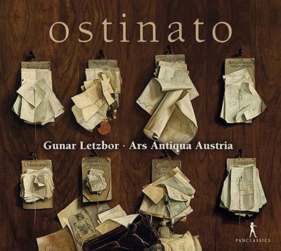 Cover for Gunar Letzbor · Ostinato (CD) (2023)