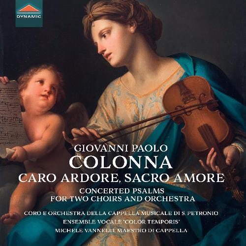 Colonna / Torelli / Ensemble Vocale Color Temporis · Caro Ardore Sacro Amore - Concerted Psalms for 2 (CD) (2024)