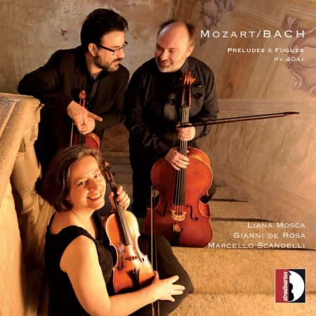 Cover for Mozart / Bach,j.s. / De Rosa / Scandelli · Mozart &amp; Bach: Preludes &amp; Fuges (CD) (2016)