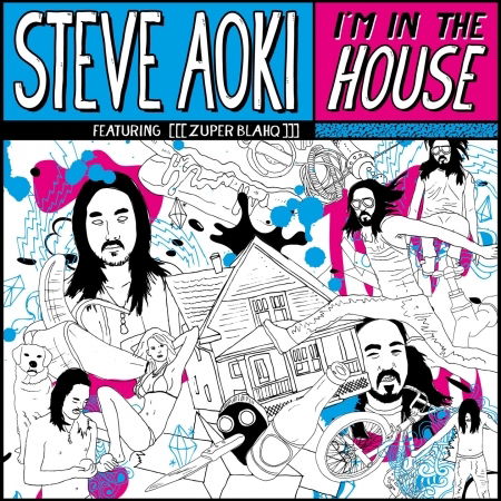 Cover for Steve Aoki · I'm in the House Feat. Zuper Blahq (12&quot;) (2009)