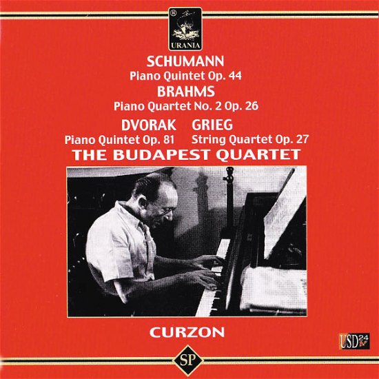 Cover for Schumann / Brahms / Dvorak / Curzon · Piano Quintete Op 44 / Piano Quartet 2 Op 26 (CD) (2010)