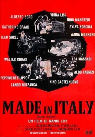 Cover for Made in Italy (DVD) (2023)