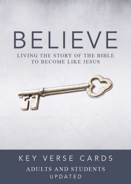 Cover for Zondervan Publishing · Believe Key Verse Cards: Adult / Student (Print) (2015)