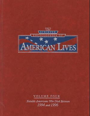 The Scribner Encyclopedia of American Lives - Kenneth T. Jackson - Books - Charles Scribners & Sons - 9780684806440 - December 29, 2000