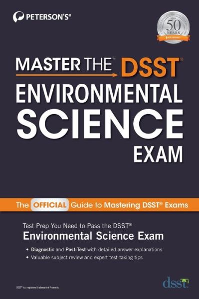 Cover for Peterson's · Master the DSST Environmental Science Exam (Pocketbok) (2020)