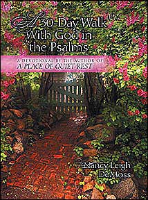 Cover for Nancy DeMoss Wolgemuth · 30-Day Walk With God In The Psalms, A (Taschenbuch) (2001)