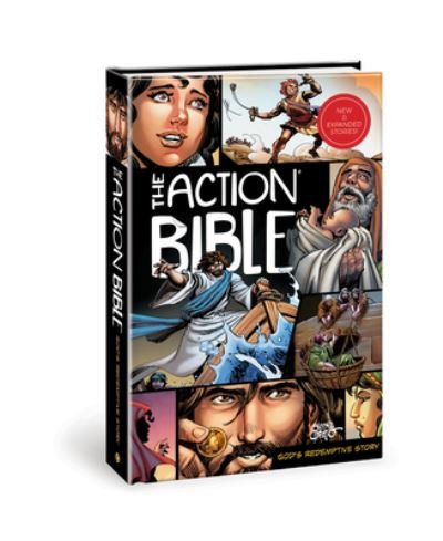 Cover for Action Bible Rev/E - Action Bible (Hardcover Book) [Revised edition] (2020)