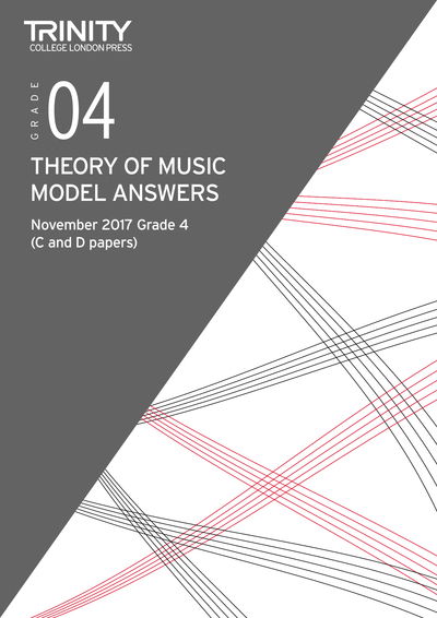 Cover for Aa.vv. · Trinity College London: Theory Model Answers (Nov 2017) Grade 4 (Paperback Book) (2018)