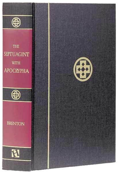 Cover for L. C. L. Brenton · Septuagint with Apocrypha (Hardcover Book) (1990)