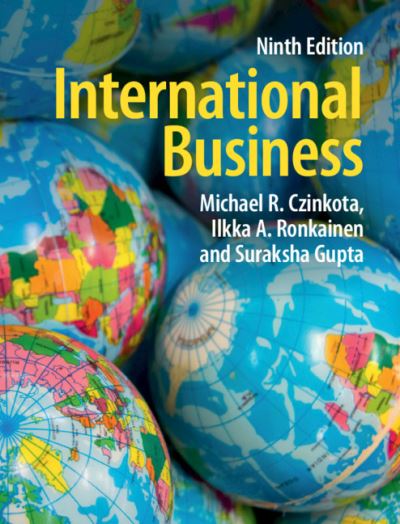 Cover for Czinkota, Michael R. (Georgetown University, Washington DC) · International Business (Pocketbok) [9 Revised edition] (2021)