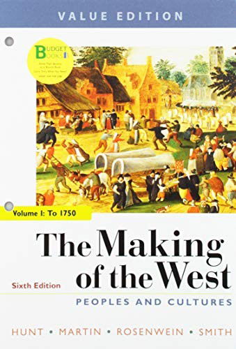 Cover for Lynn Hunt · Loose-leaf Version for The Making of the West, Value Edition, 6e, Volume 1 &amp; Sources for The Making of the West, Volume I (Loose-leaf) (2018)