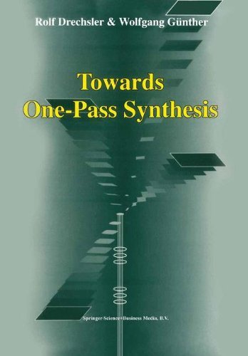 Cover for Rolf Drechsler · Towards One-Pass Synthesis (Hardcover Book) [2002 edition] (2002)