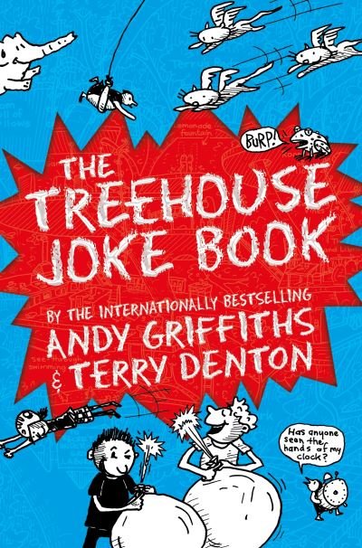 The Treehouse Joke Book - Andy Griffiths - Bøker - Pan Macmillan - 9781529030440 - 31. oktober 2019
