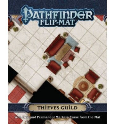 Pathfinder Flip-Mat: Thieves Guild - Jason A. Engle - Brætspil - Paizo Publishing, LLC - 9781601255440 - 21. januar 2014