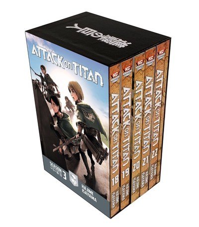 Attack On Titan Season 3 Part 2 Manga Box Set - Hajime Isayama - Books - Kodansha America, Inc - 9781632367440 - June 18, 2019