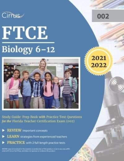 Cover for Tbd · FTCE Biology 6-12 Study Guide: Prep Book with Practice Test Questions for the Florida Teacher Certification Exam (002) (Taschenbuch) (2020)