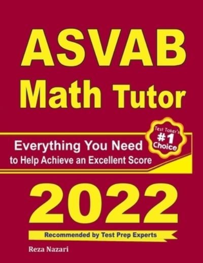 Cover for Ava Ross · ASVAB Math Tutor: Everything You Need to Help Achieve an Excellent Score (Taschenbuch) (2020)