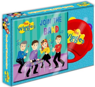 Cover for The Wiggles · The Wiggles: Book and Tambourine (Tavlebog) (2019)