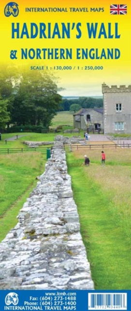 Hadrian’s Wall / Northern England -  - Książki - ITMB Publishing - 9781771293440 - 1 marca 2024