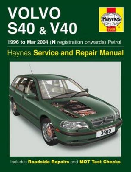 Cover for Haynes Publishing · Volvo S40 &amp; V40 Petrol (96 - Mar 04) Haynes Repair Manual: 96-04 (Paperback Bog) (2015)