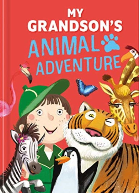 Cover for Barnes · Grandson Animal Adventure (Hardcover Book)