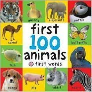 Cover for Priddy Books · First 100 Animals - First 100 Board Books (Hardcover Book) (2021)