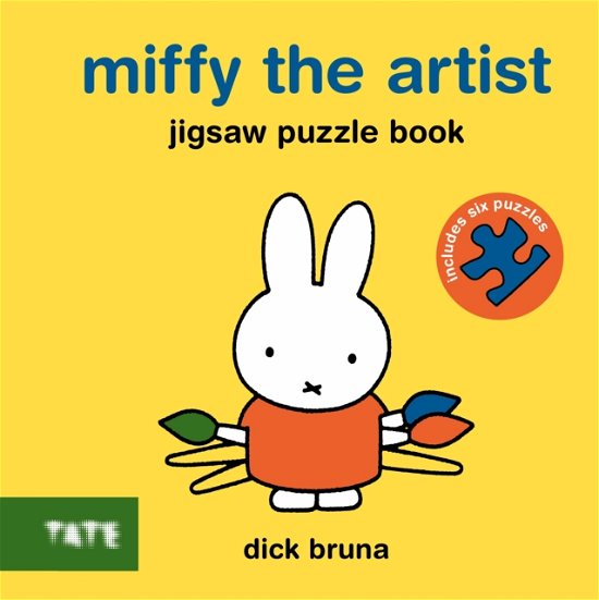 Cover for Dick Bruna · Miffy the Artist: Jigsaw Puzzle Book (Board book) (2024)