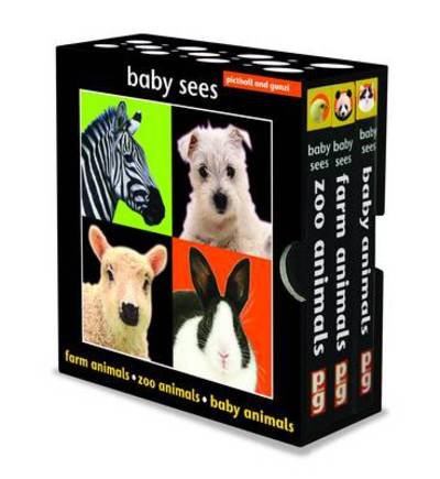 Cover for Chez Picthall · Baby Sees Animals Boxed Set: Zoo Animals, Puppies, Baby Animals - Baby Sees Animals (Kartongbok) (2009)