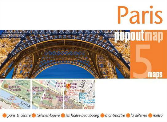 Cover for Popout Map · Paris PopOut Map - PopOut Maps (Kartor) (2017)