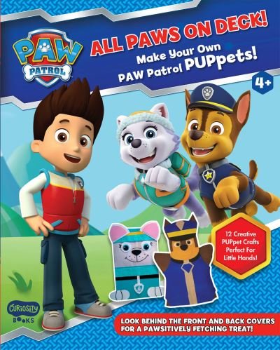 Cover for Curiosity Books · PAWSOME PUPPETS! Make Your Own PAWPatrol Puppets (Paperback Bog) (2023)
